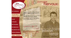 Desktop Screenshot of domainedefiervaux.com